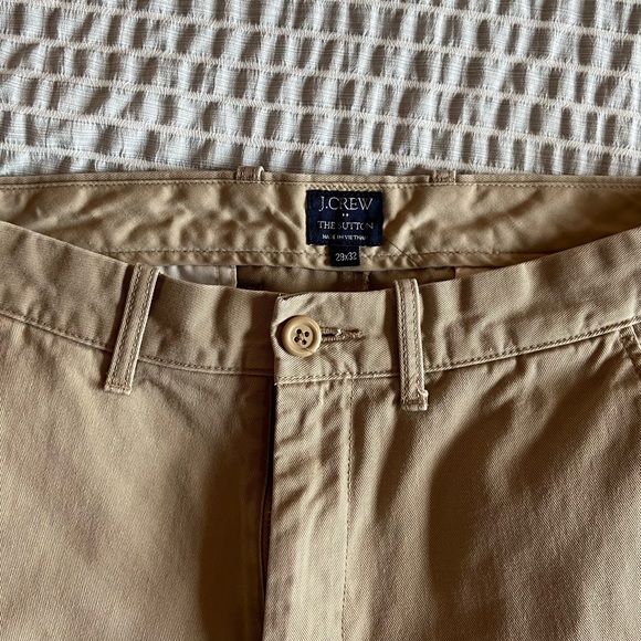 J. Crew Tan Khaki Chino Pants (29W x 32L) - Picture 5 of 6